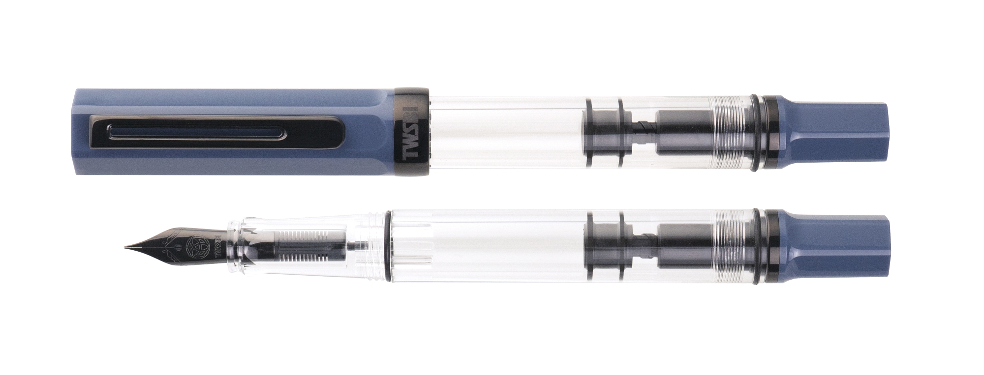 TWSBI ECO Slate Blue with Onyx（ツイスビー エコ スレートブルー with Onyx）4/25 発売
