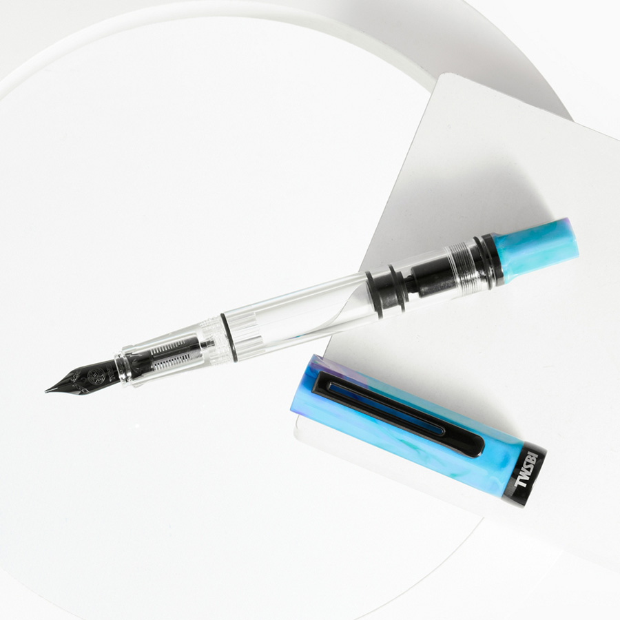 TWSBI ECO Cosmos Blue with/O（ツイスビー エコ コスモスブルー with/O）
