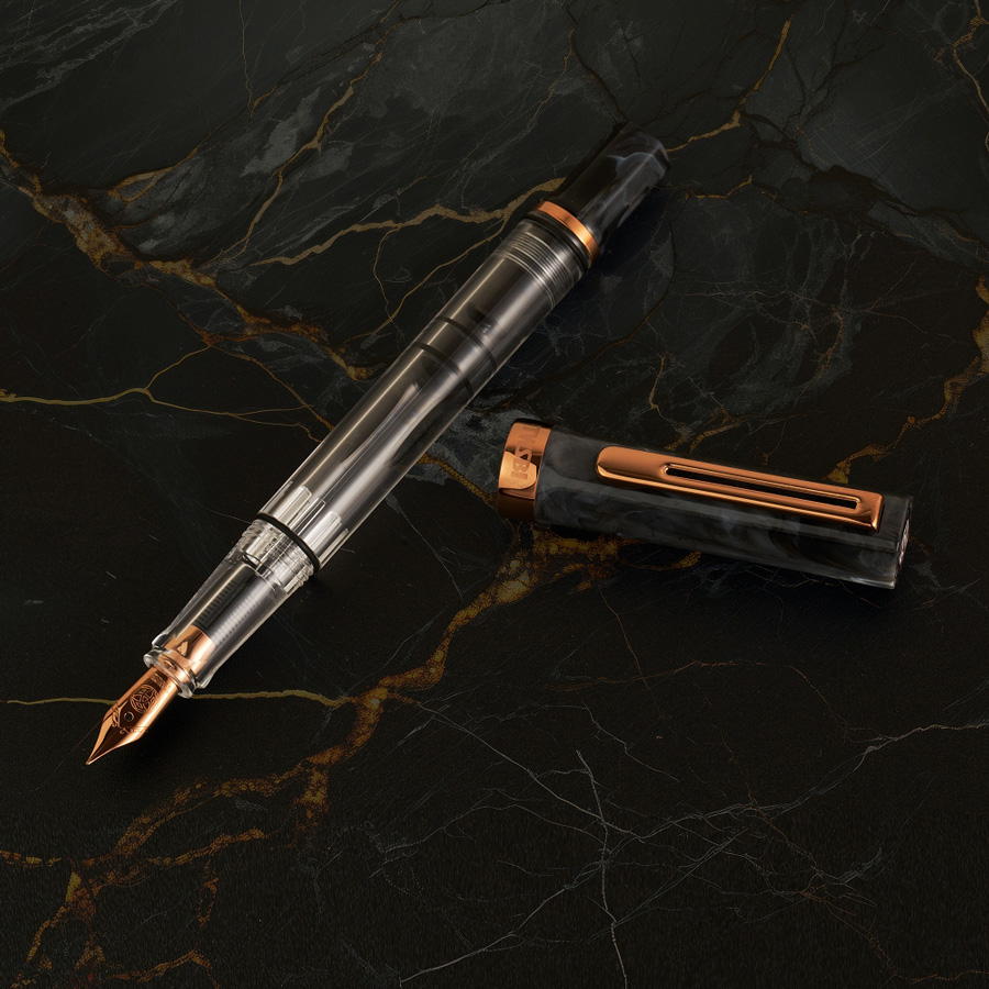 TWSBI ECO Black Marble with/B（ツイスビー エコ ブラックマーブル with/B）